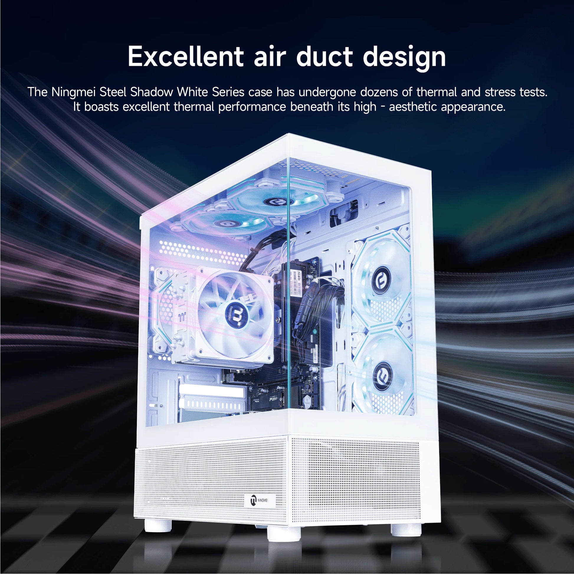 Gaming PC AMD Ryzen 7 5700G 16GB RAM 1TB SSD Wifi Windows 11 PC Gaming White