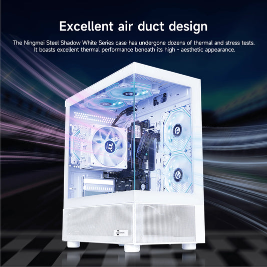 Gaming PC AMD Ryzen 7 5700G 16GB RAM 1TB SSD Wifi Windows 11 PC Gaming White