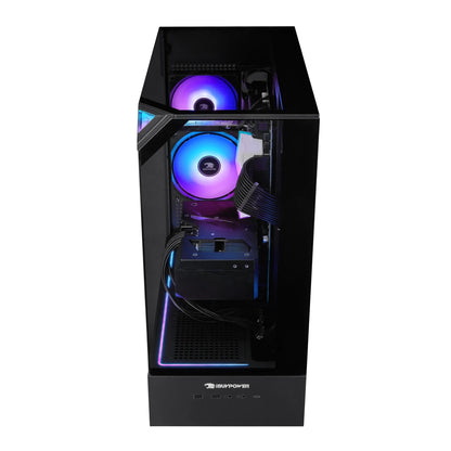 Element Black Gaming PC Desktop Computer Intel Core I5 14400F, NVIDIA Geforce RTX 5060Ti 8GB, 16GB RAM, 1TB SSD, Windows 11 Home