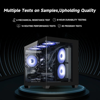 Gaming PC, AMD Ryzen 7 5700X,RTX 5060 8GB, 1TB SSD, 16GB Ram,Desktop Computer Win 11,New