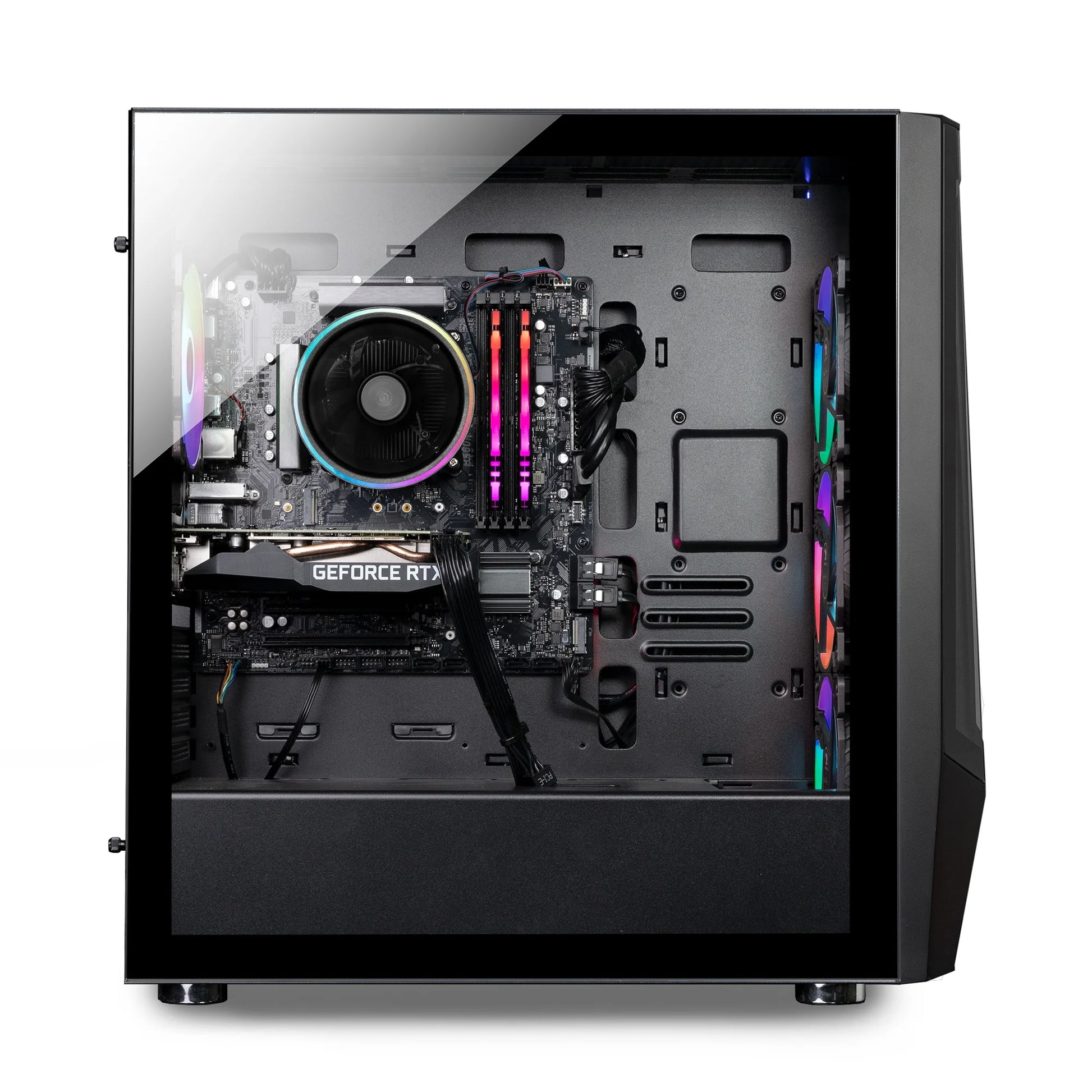 Trace Mesh Gaming Desktop - AMD Ryzen 7 5700, NVIDIA Geforce RTX 4060 8GB, 16GB DDR4 RGB RAM, 1TB Nvme SSD