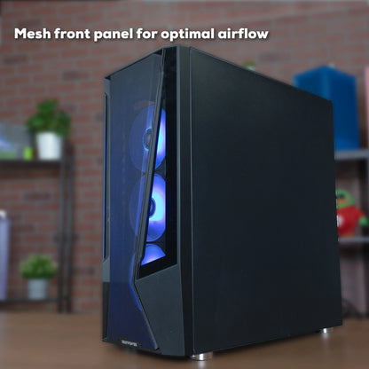 Trace Mesh Gaming Desktop - AMD Ryzen 7 5700, NVIDIA Geforce RTX 4060 8GB, 16GB DDR4 RGB RAM, 1TB Nvme SSD