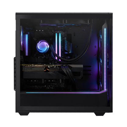 Slate Gaming PC Desktop Computer AMD Ryzen 7 7800X3D CPU, AMD Radeon RX 9070XT 16GB GPU, 32GB DDR5 RGB 5200Mhz RAM, 1TB Nvme SSD, Windows 11 Home, Gamer Keyboard and Mouse - SBA7R97XT01