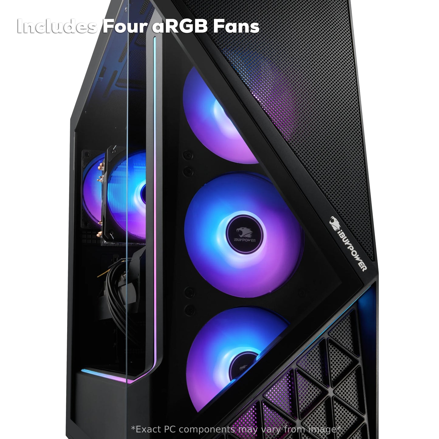 Slate Gaming PC Desktop Computer AMD Ryzen 7 7800X3D CPU, AMD Radeon RX 9070XT 16GB GPU, 32GB DDR5 RGB 5200Mhz RAM, 1TB Nvme SSD, Windows 11 Home, Gamer Keyboard and Mouse - SBA7R97XT01