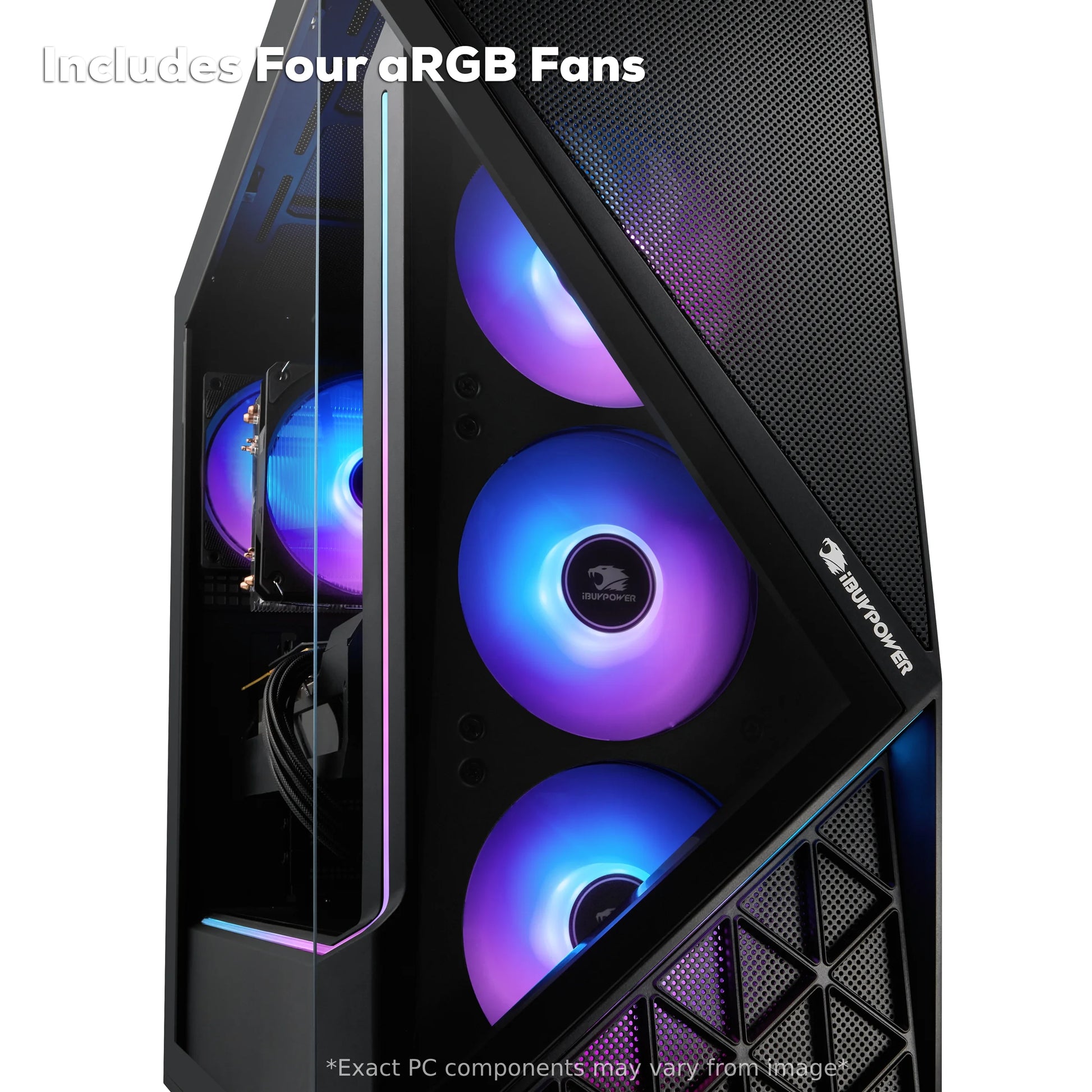 Slate Gaming PC Desktop Computer AMD Ryzen 7 7800X3D CPU, AMD Radeon RX 9070XT 16GB GPU, 32GB DDR5 RGB 5200Mhz RAM, 1TB Nvme SSD, Windows 11 Home, Gamer Keyboard and Mouse - SBA7R97XT01