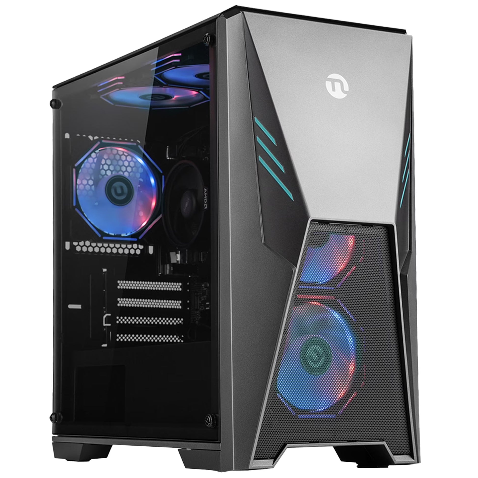 Gaming PC AMD Ryzen 5 5600GT 16GB RAM 1TB SSD Wifi Windows 11 PC Gaming Black