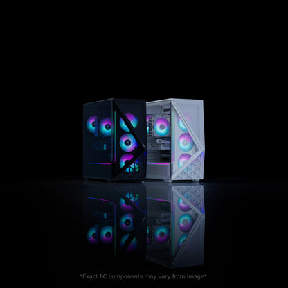 Slate Gaming PC Desktop Computer AMD Ryzen 7 7800X3D CPU, AMD Radeon RX 9070XT 16GB GPU, 32GB DDR5 RGB 5200Mhz RAM, 1TB Nvme SSD, Windows 11 Home, Gamer Keyboard and Mouse - SBA7R97XT01