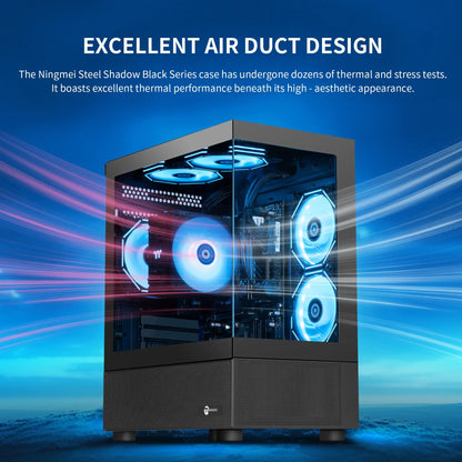 Lumishore Gaming PC AMD Ryzen 7 5700G 16GB RAM 1TB SSD PC Gaming Black