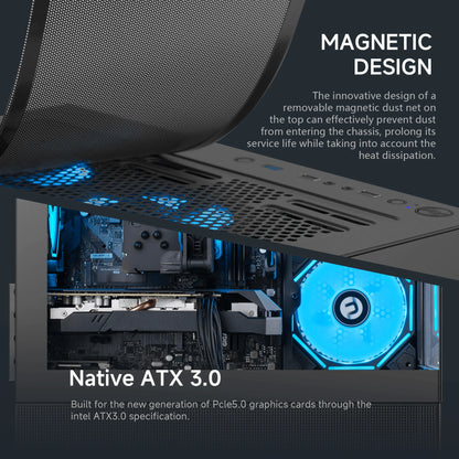 Lumishore Gaming PC AMD Ryzen 5 5500 NVIDIA GTX 1660 Super 16GB RAM 1TB SSD Windows 11 Wifi PC Gaming Black