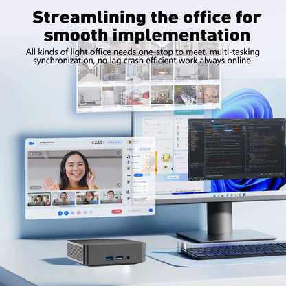 Gaming Mini PC Windows11 Intel Core I9 10980HK/ I9 9900U 16GB DDR4 1TB 2TB Wifi6 M.2 SSD UHD Graphics 1000Mbps Ethernet Mini PC