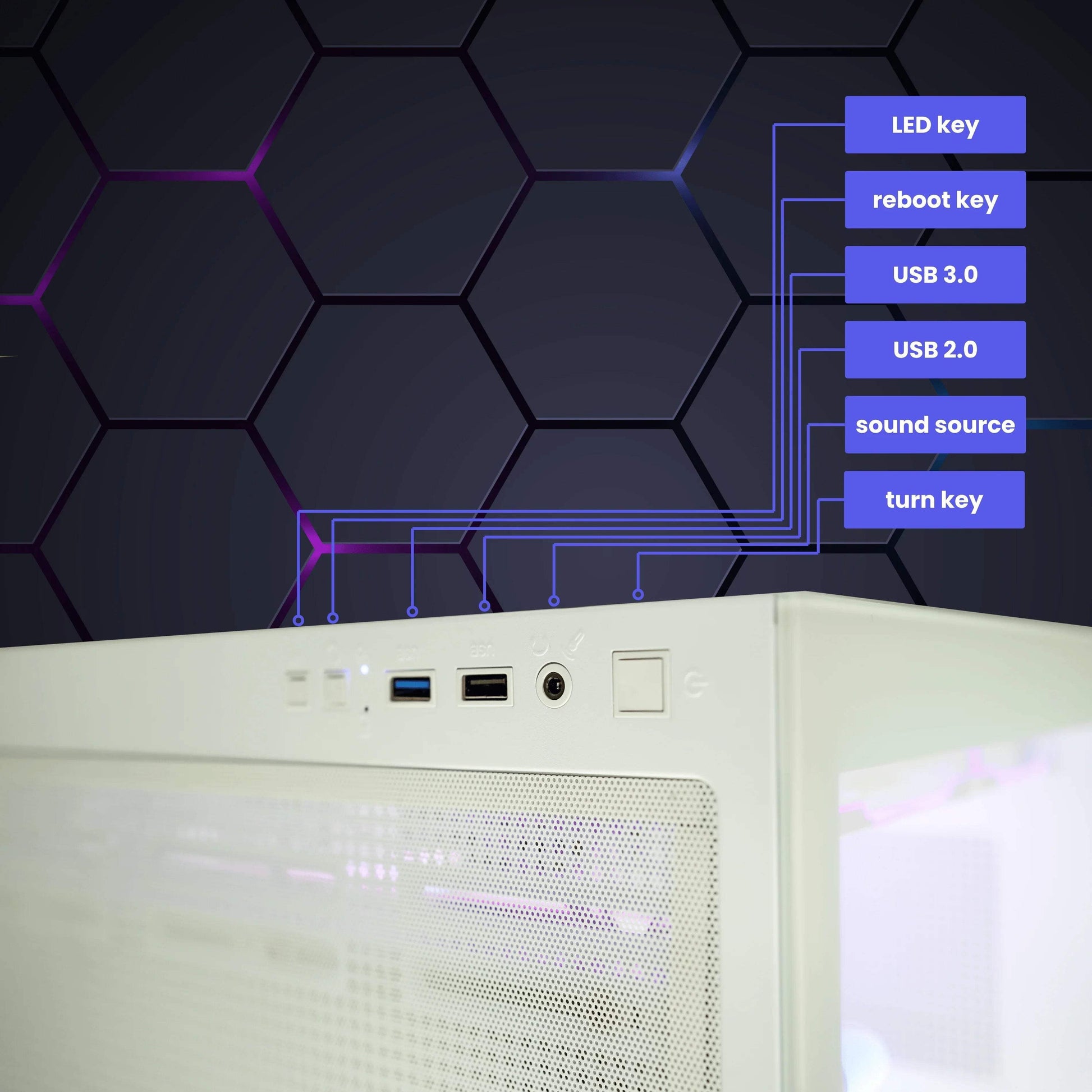 Rage Y | AMD Ryzen 9 9950X3D | Intel ARC B580 12GB DDR6 | Gaming PC