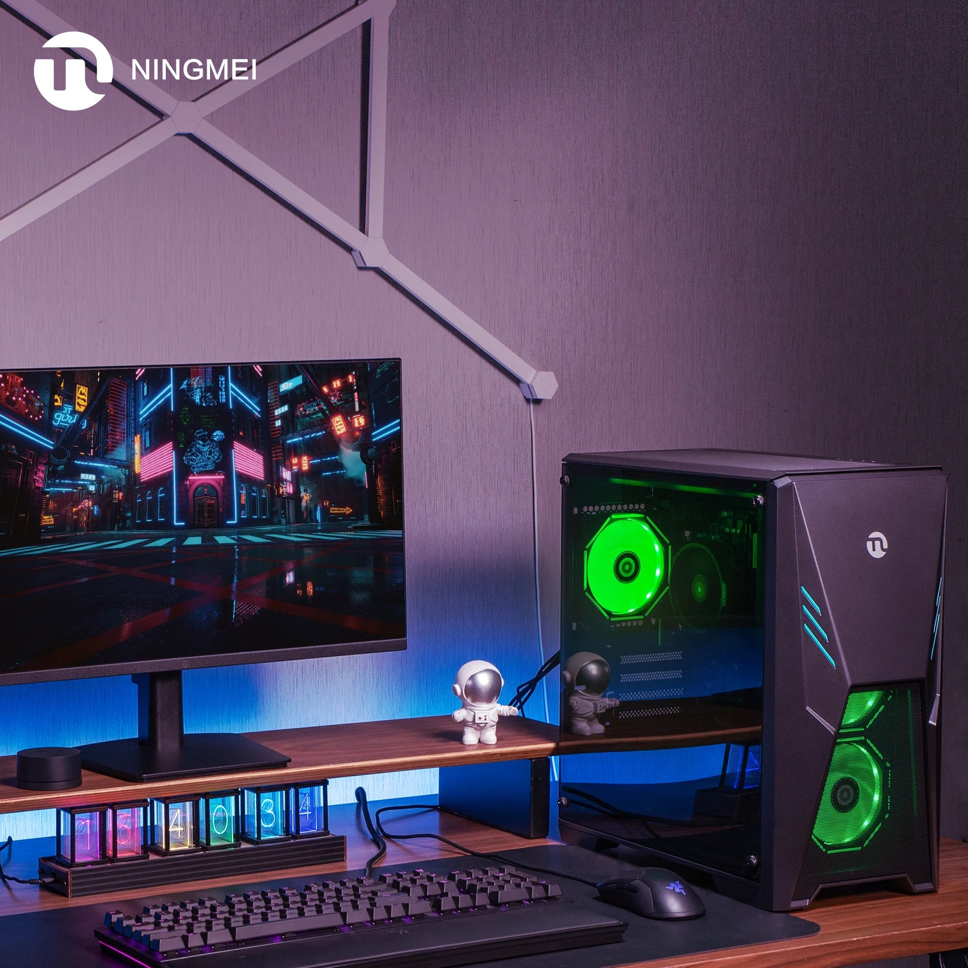 Gaming PC AMD Ryzen 5 5600GT 16GB RAM 1TB SSD Wifi Windows 11 PC Gaming Black